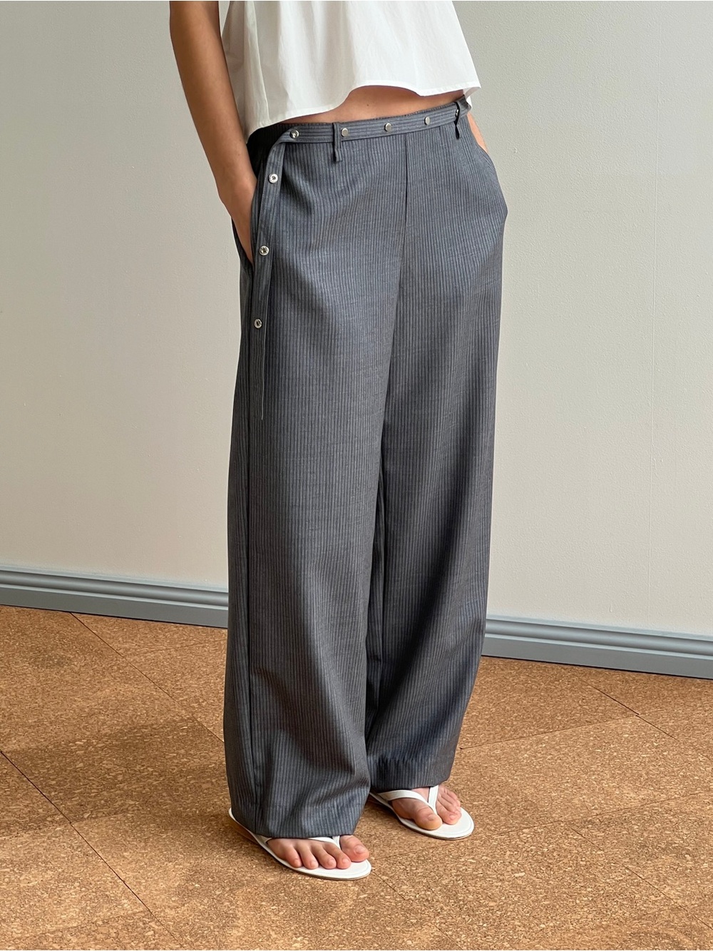 Deiji Studios Wool Belt Pant